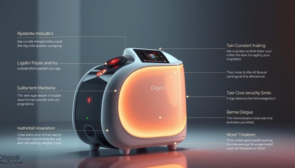 Generate an image of OligioX 原美電波 machine Generate an image of OligioX 原美電波 machine
