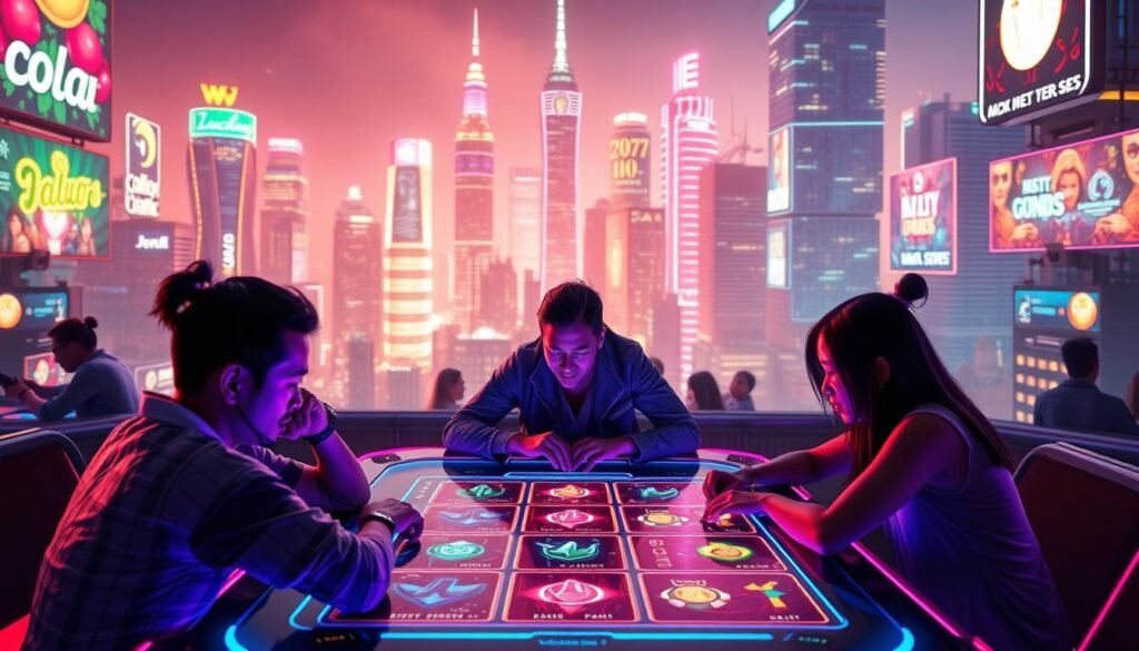 LuckyCola gaming platform features