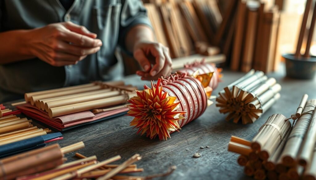 甩炮制作技術