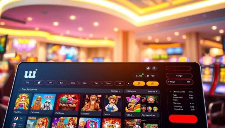 u版娛樂城遊戲介面